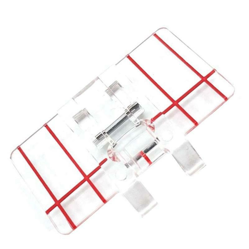 Border Guide Sewing Machine Presser Foot - Fits All Low Shank Snap-On Singer,
