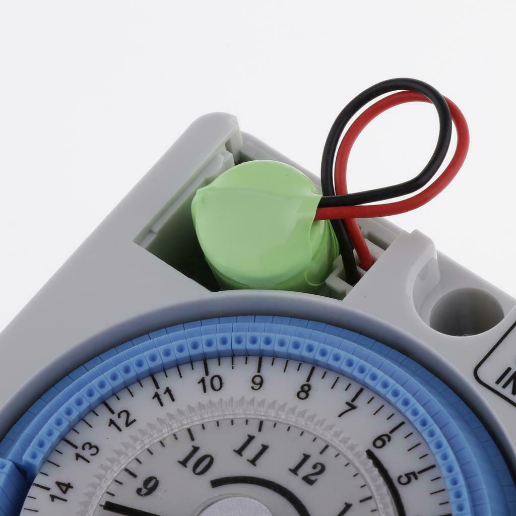Heavy Duty AC220V 10A Plastic Mechanical Timer Switch Time Control System