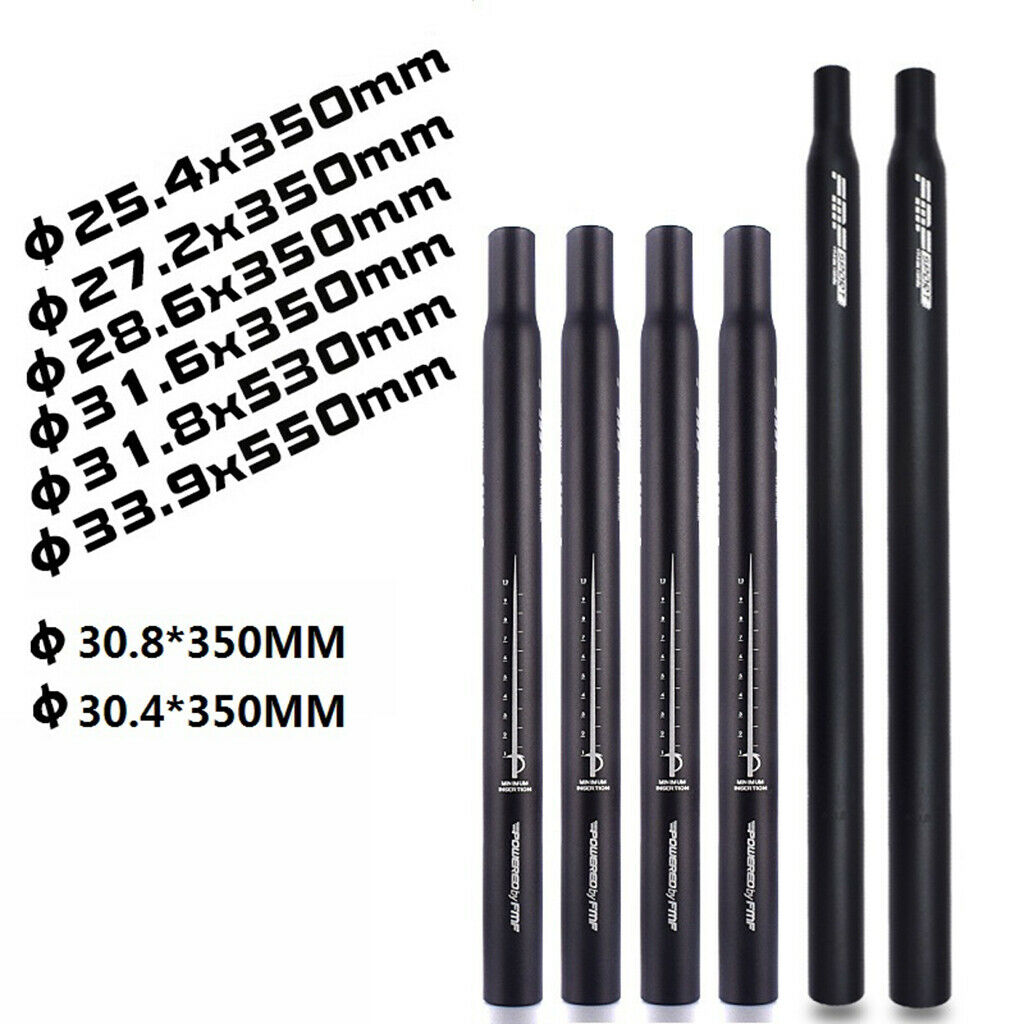 Aluminum Alloy Bicycle Seatpost Seat Post Tube MTB Road Bike 31.8x530