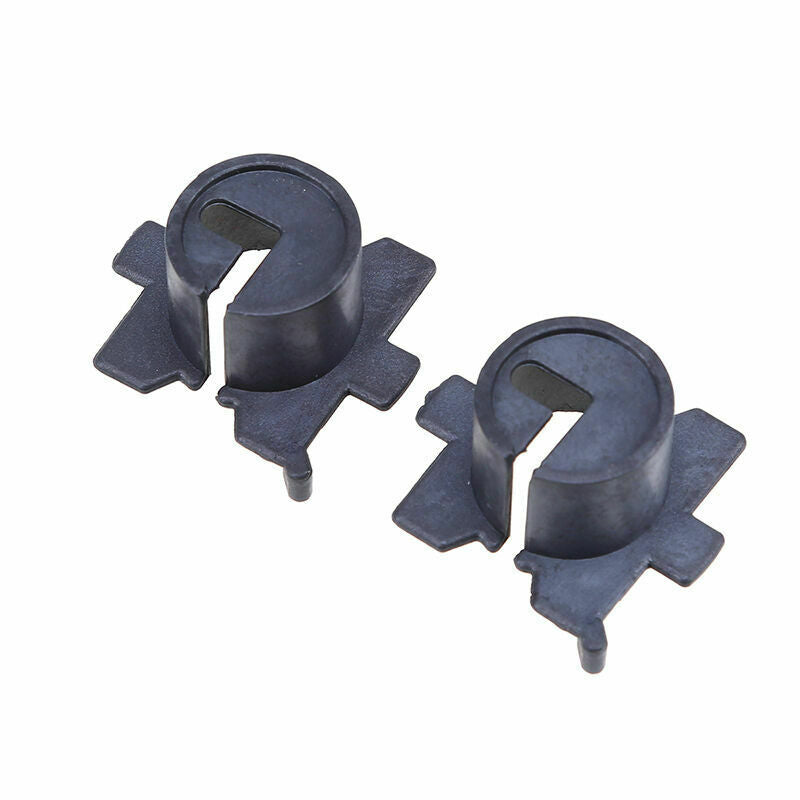 Front 2x H7 Xenon HID Bulb Lamp Light Holders Adapters Universal For Mazda 3 5 6