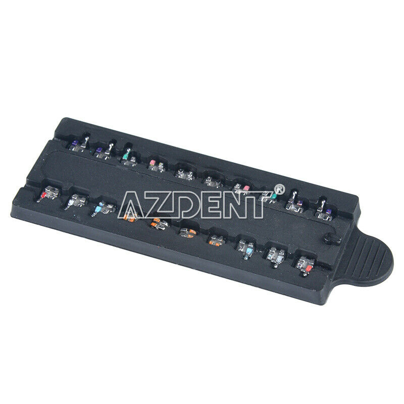 20x Dental Orthodontic Brackets Mini Roth 022 Hooks 345 Metal Monoblock AZDENT