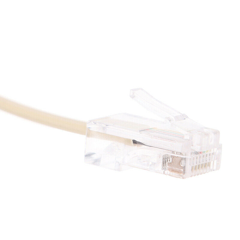 2pcs 8P4C / RJ45 male RJ11 6P4C to female M / F Adapter telephone Ethern.l8