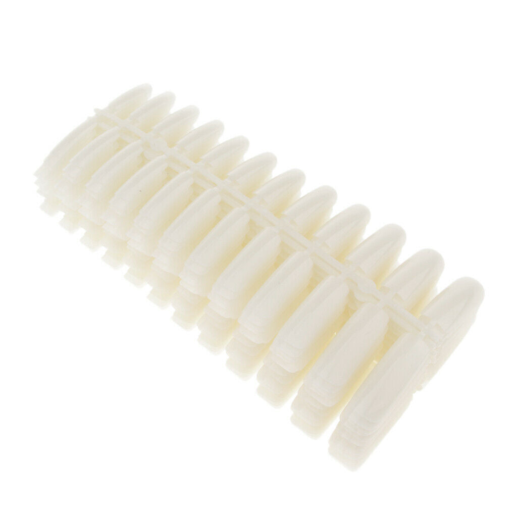 False Nail Tips Pratice Stickers Display Nail Gel UV Polish Manicure Natural