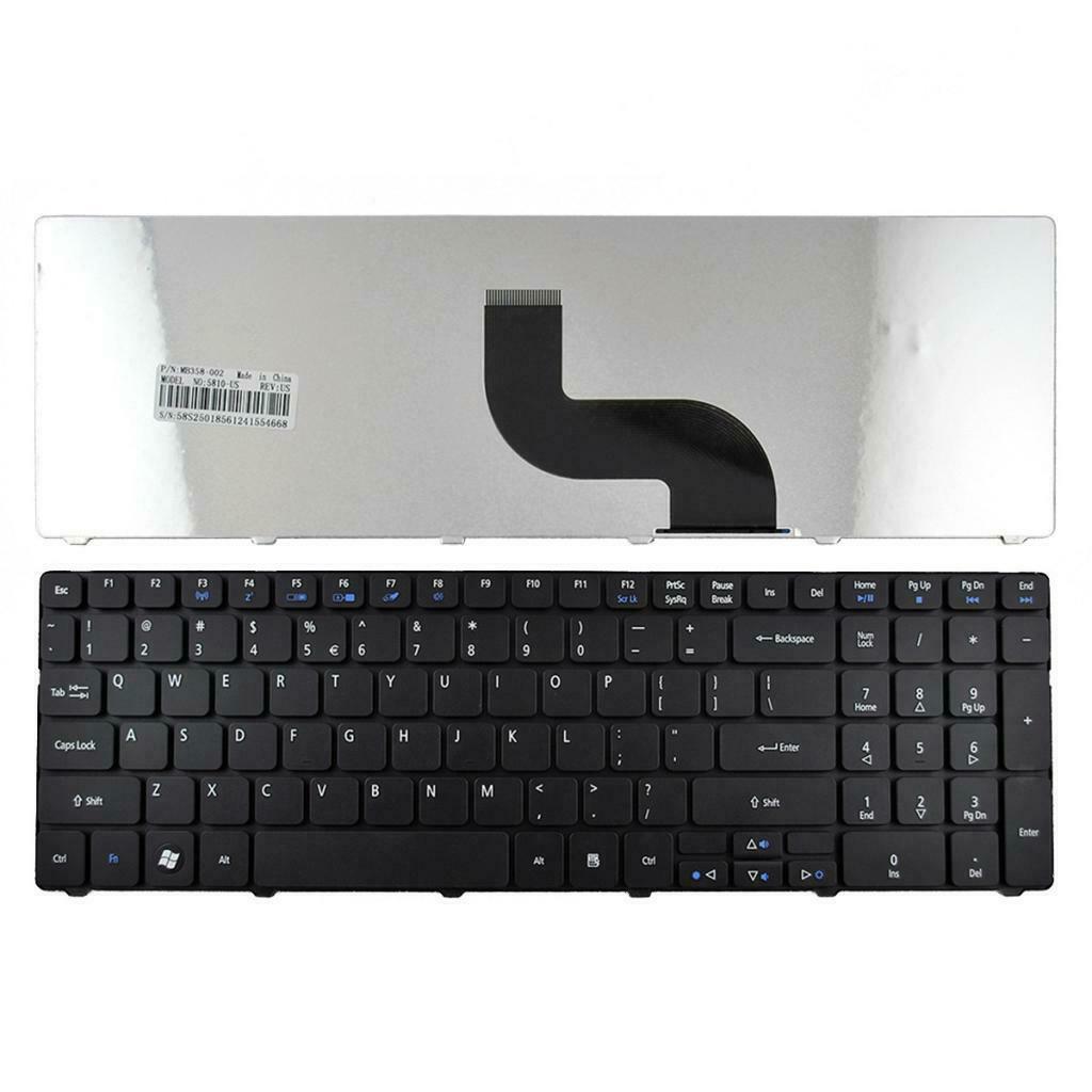 US Laptop Keyboard Keypad fit for Acer 5810T 7551, 5350, 5536G 5738G Series