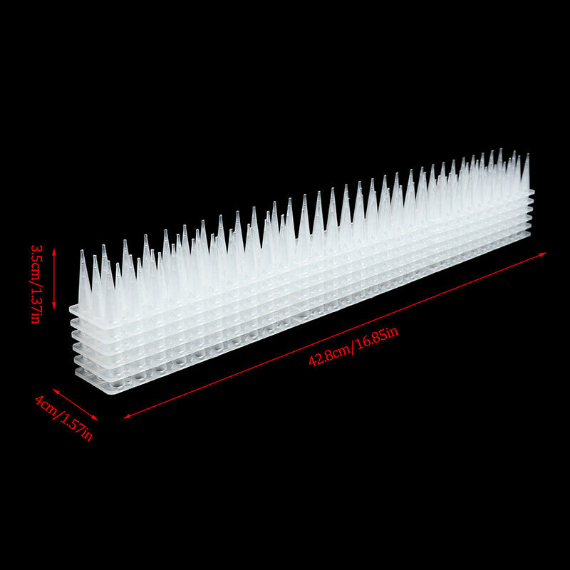 12Pcs/Pack Fence Wall Spikes Cat Animal Repellent Anti Theft  Walls Sheds StSJ