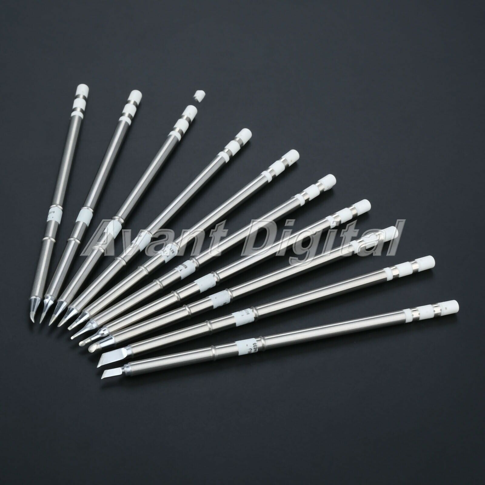 10pcs T12 Series Soldering Solder Iron Tips Welding Tool Replacement for Hakko
