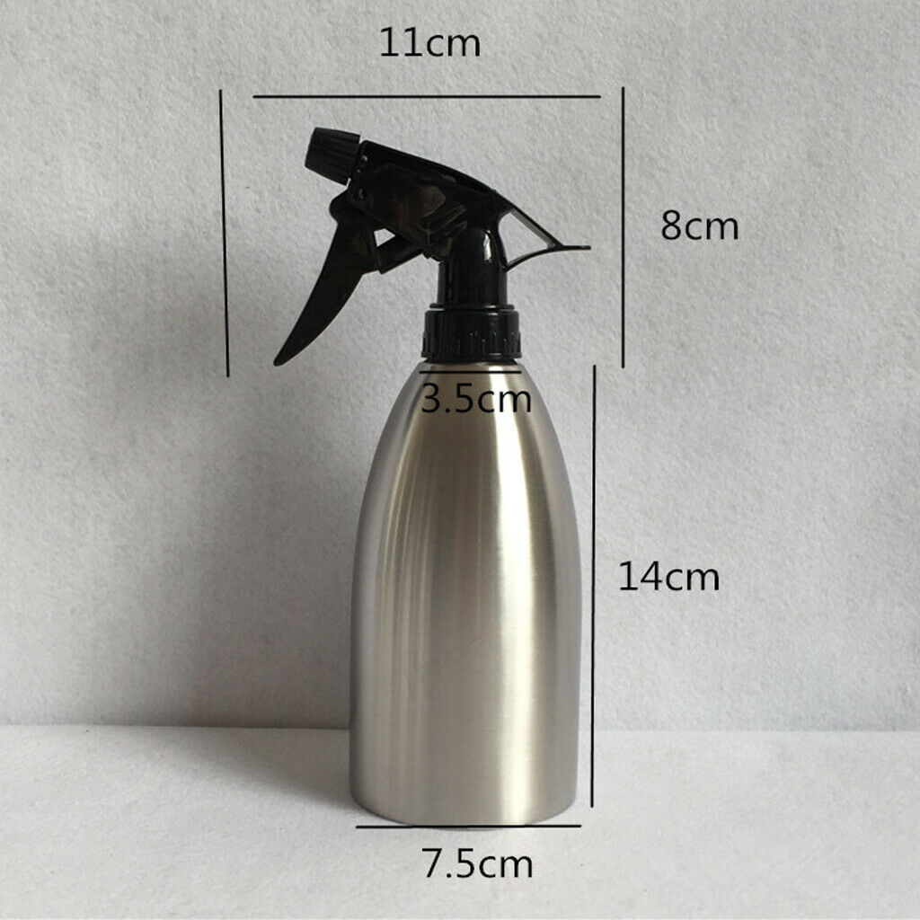 2x Empty Spray Bottle Water Spray For Salon Plants Pet Gardening Tool 500ml