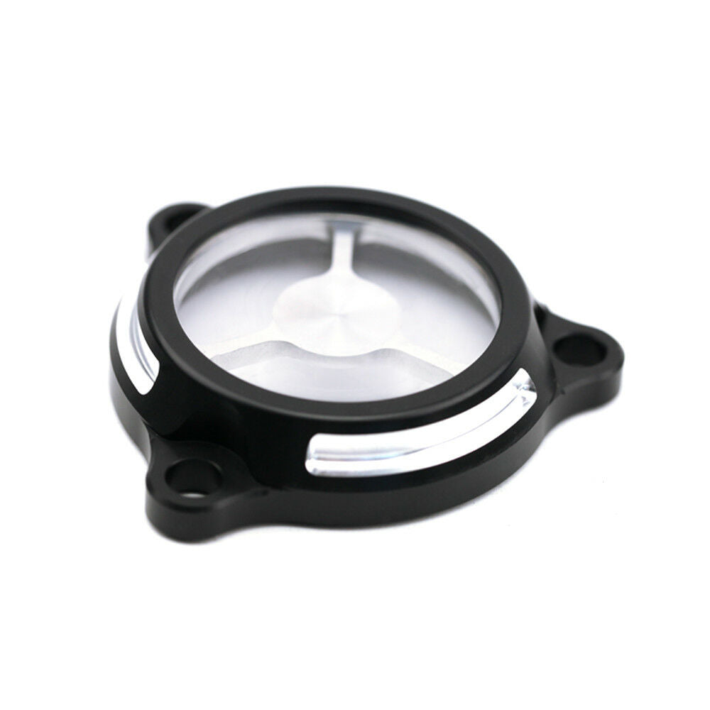 Black CNC Engine Oil Filter Cover Cap For SUZUKI DRZ400S/SM 2000-2021 Dirt Bike