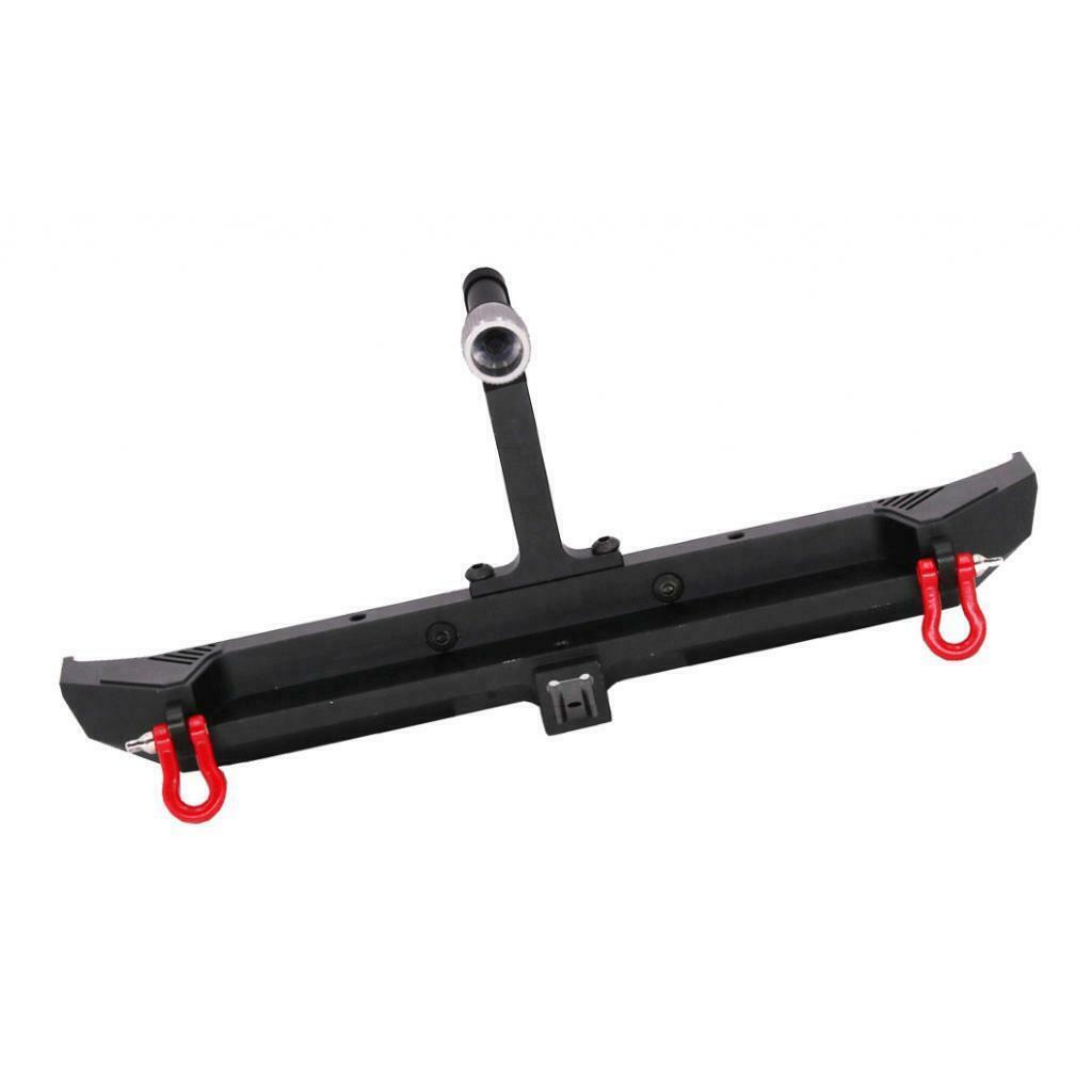 RC Car Rear Bumper, Anti-Collision Metal Rear Bumper for Traxxax  -4 RC