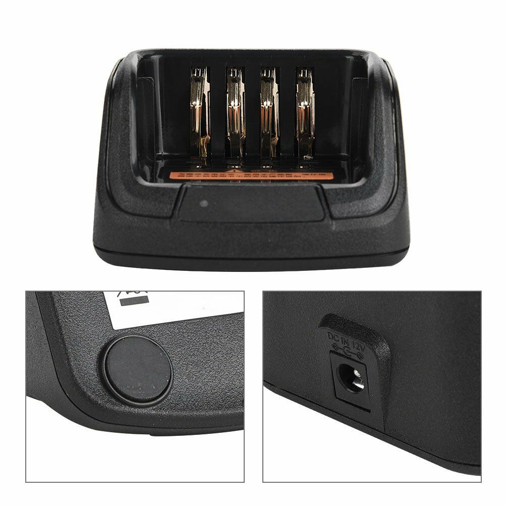 Walkie Talkie Charger Dock For Hytera HYT PD502 PD505 PD562 PD565 PD580 PD602 ST