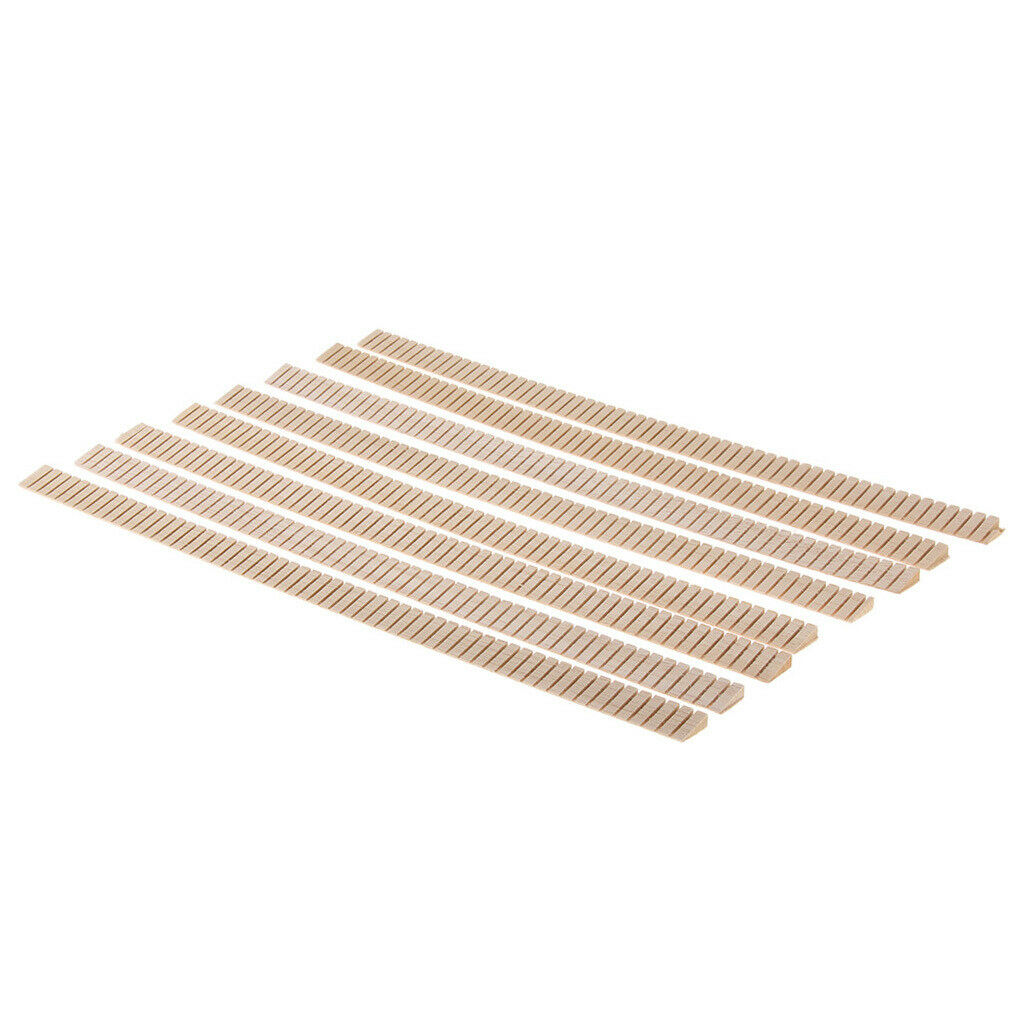 16 Pieces Mahogany Guitar Binding Purfling Strip Edge Guitar Trim Inlay