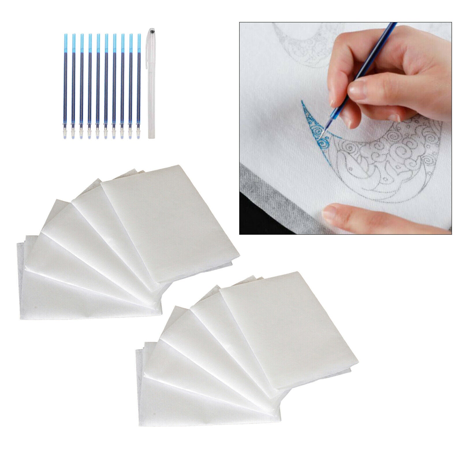 10x 20x20 "Embroidery Stabilizer Tracing Paper Transfer Paper