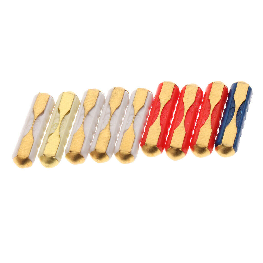 10 Pieces Assorted European Ceramic Melting Tube 23mm X 5mm