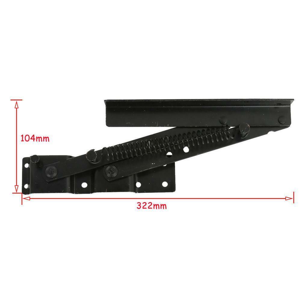 1pair Modern DIY Lift Up Coffee Table Lifting Frame Mechanism Spring Hinges