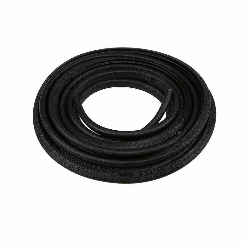 4.5m Car Body Door Edge Rubber Trim Steel Insert Weather Strip Air Seal Cover