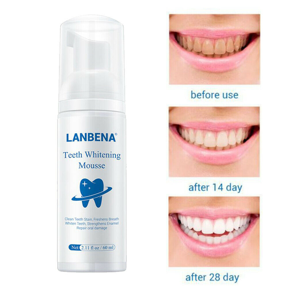 Teeth Whitening Foam Teeth Care for Home Use Maintain a Brighter Smile