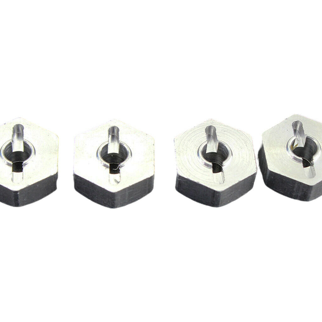 4PCS RC Car Wheel Hex Hub Adapter for WLTOYS 144001 124018 124019 RC Car