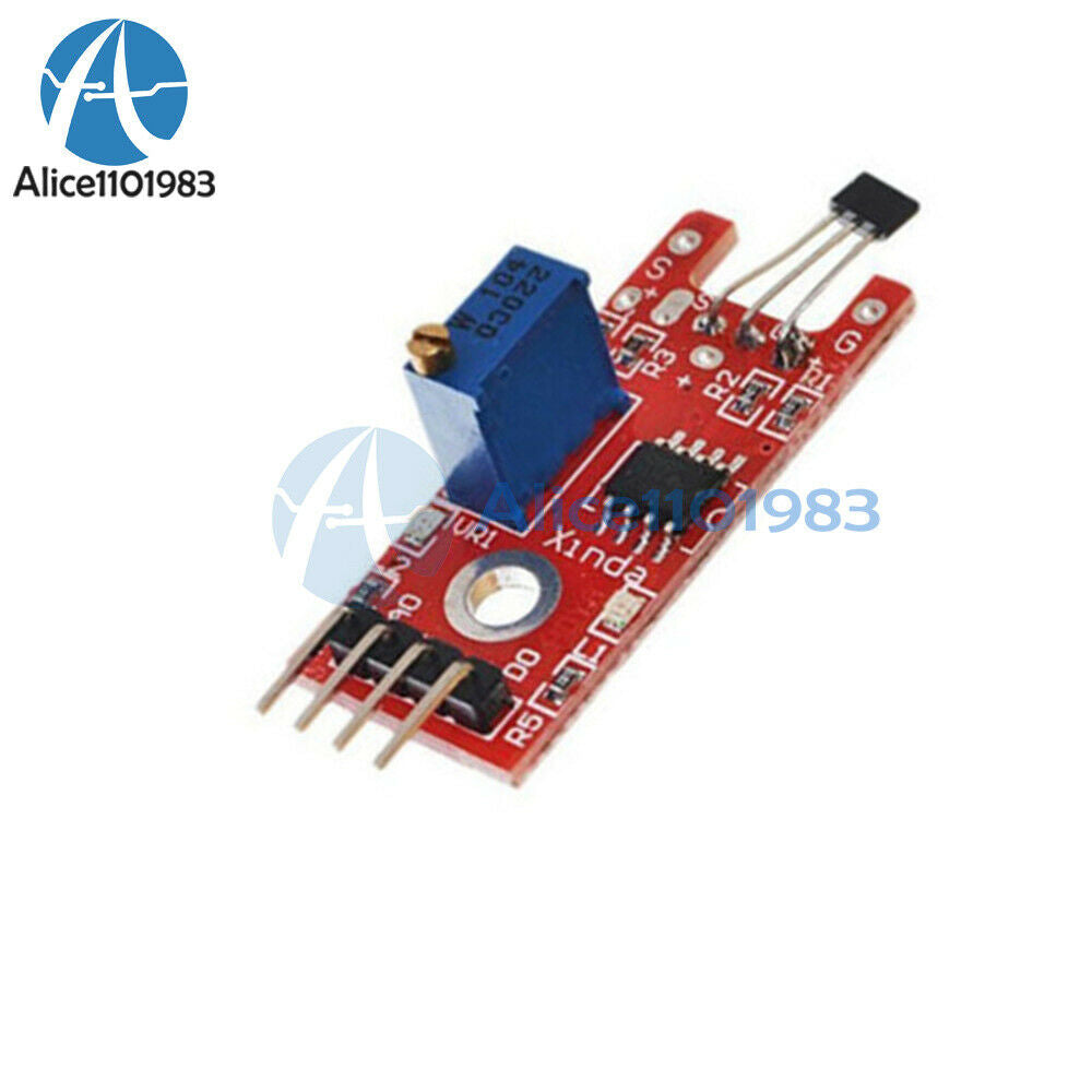 2PCS Hall Magnetic Standard Linear Module For Arduino AVR PIC Module