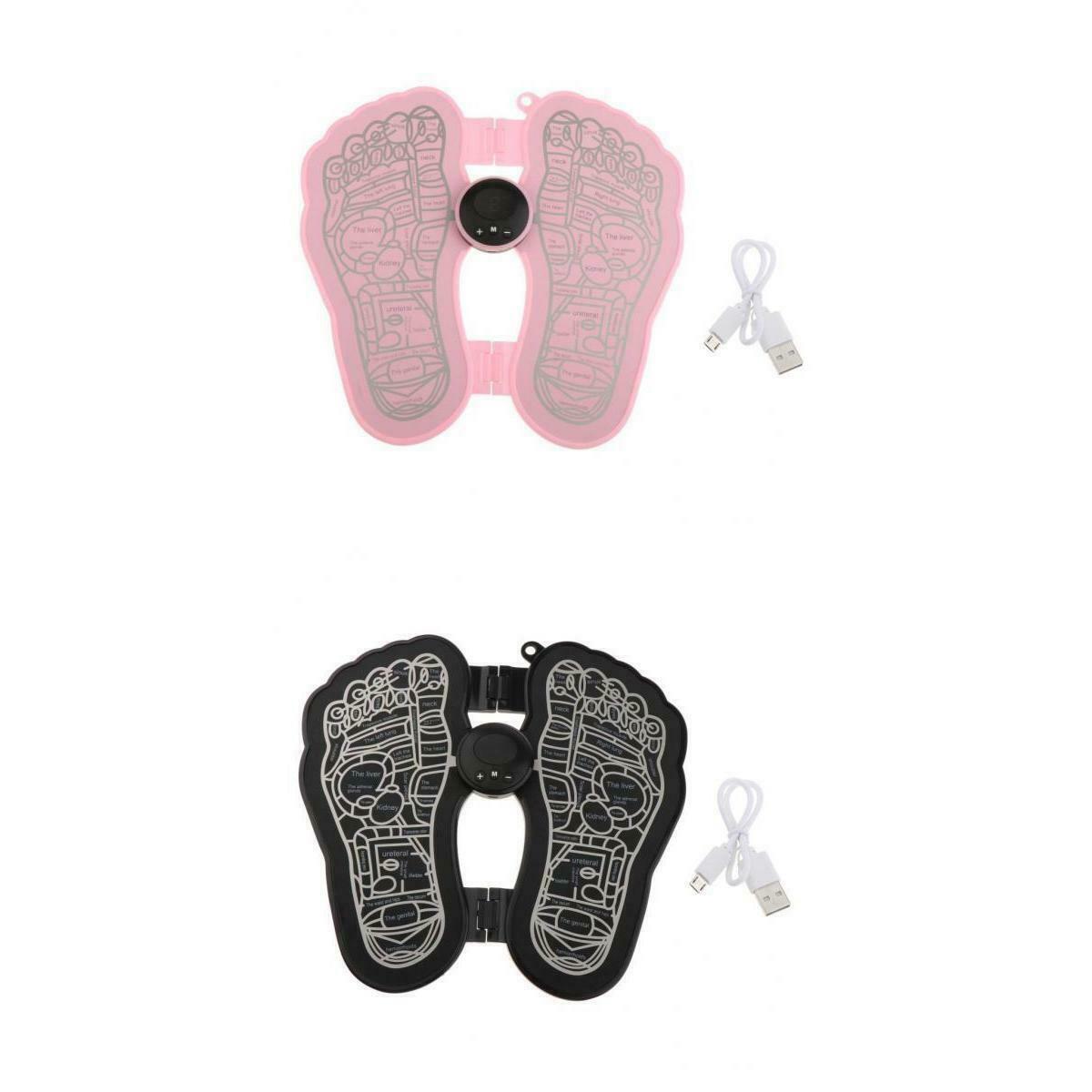 Set of 2 Electric Foot Massager Massage Foot for Men Women 6 Modes Foot Rest