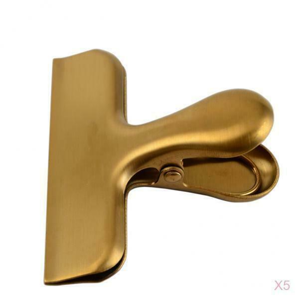 5 pieces stainless steel locking clip made of metal, locking clips