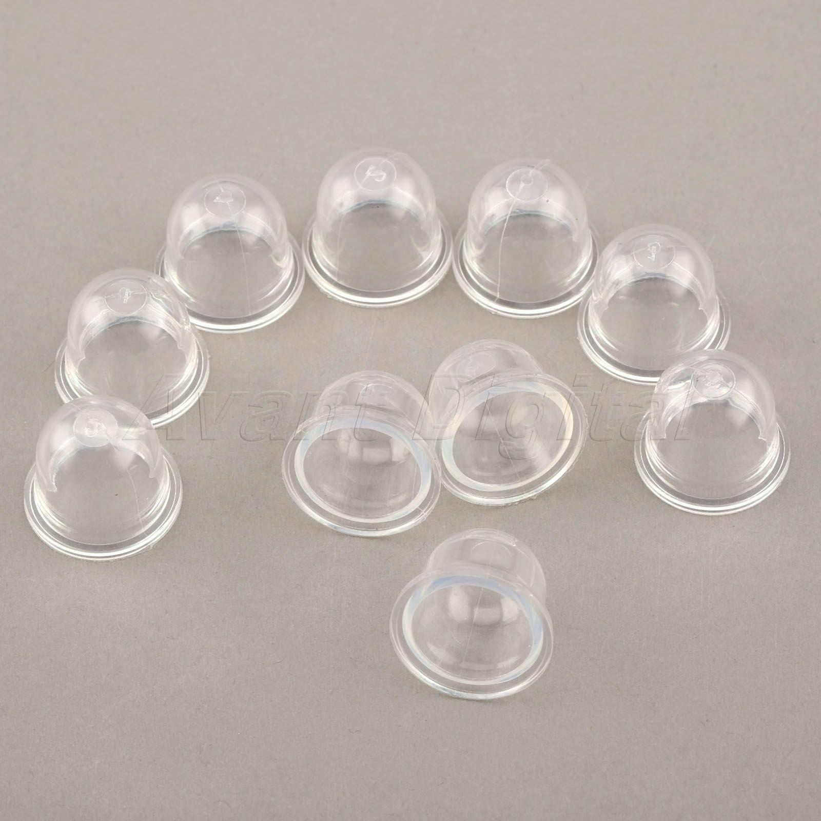 Chainsaw Carburetor Primer Bulbs for Homelite Ryobi ZAMA Poulan Fuel Pump 10pcs