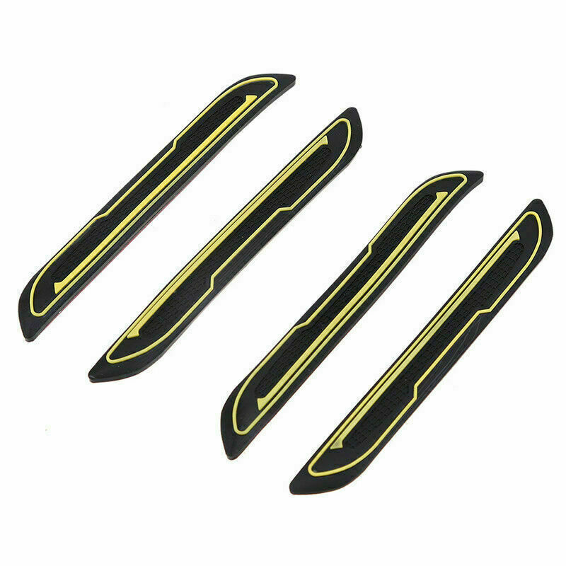 4x Car Accessories Door Edge Guard Strip Bumpers Protector Anti-collision Trim