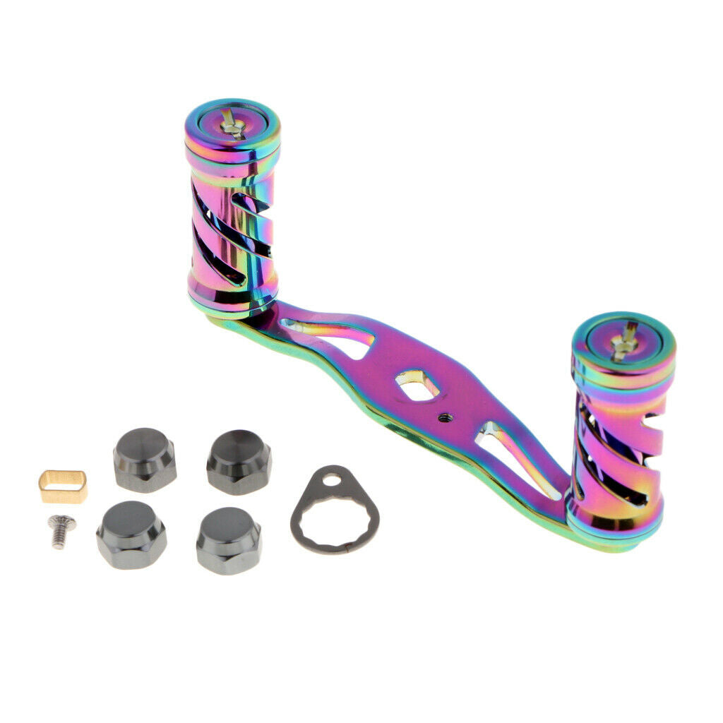 Colorful Fishing Reel Handle Knob Accessories for Baitcasting Aluminum Alloy