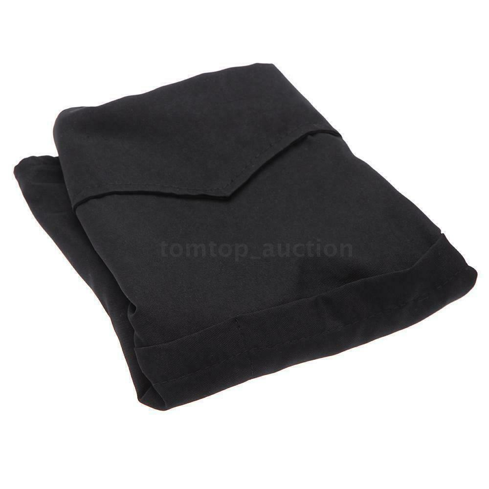 Barber Hair Cutting Cape Gown Stylist Gardening Pet Grooming Apron Black