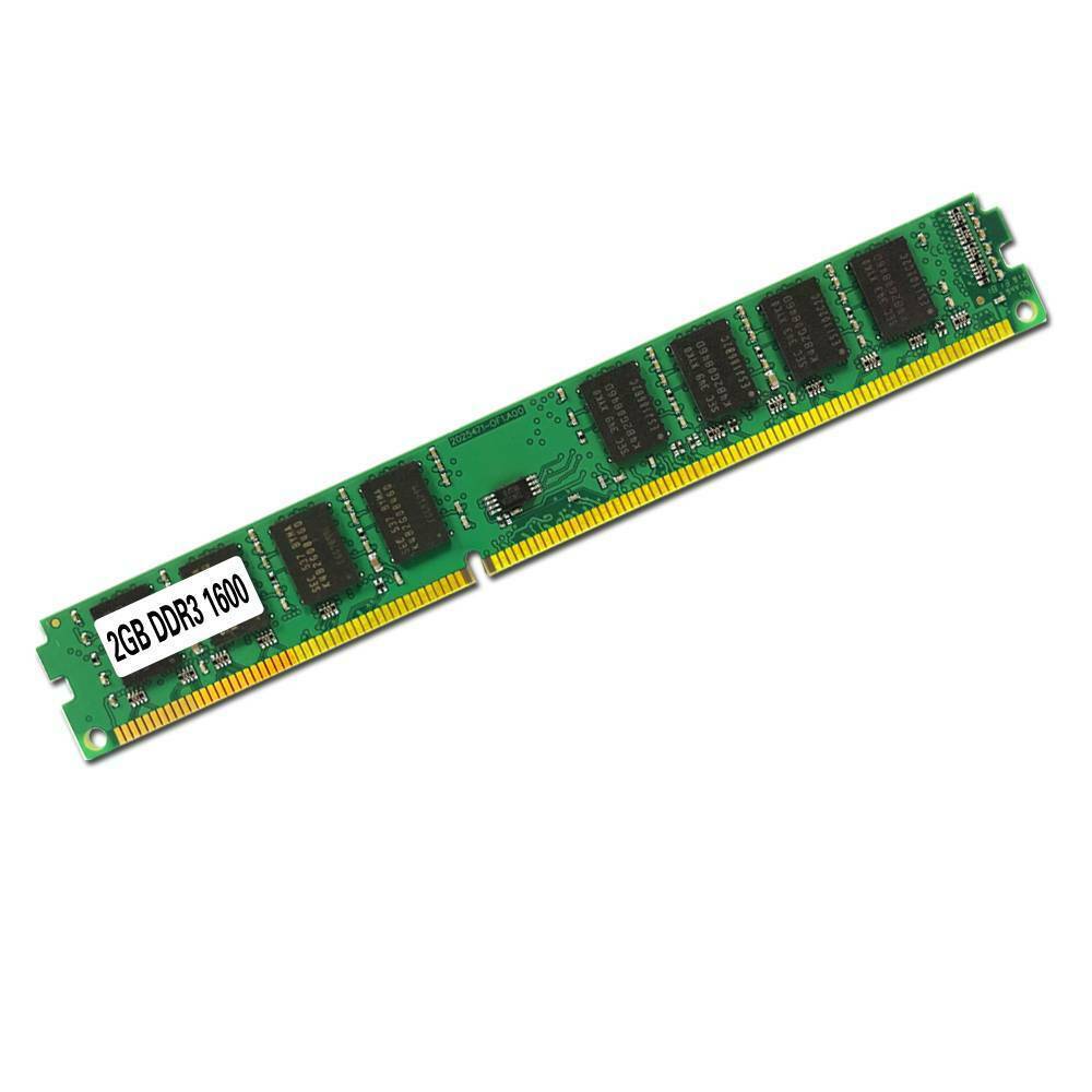 2GB Memory RAM Desktop PC3-12800 DDR3 1600MHz 240-Pin Non-ECC 1.5V Computer New!