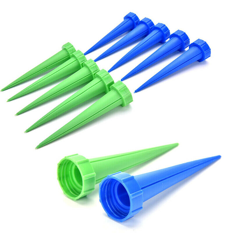 10X Automatic Garden Cone Watering Spike Plant Flower Waterers Bottle Irr.l8