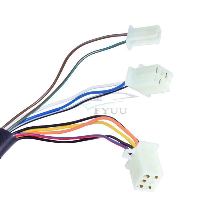 Multifunction Motorcycle Handlebar Control Switches With Wiring Harness For MSX