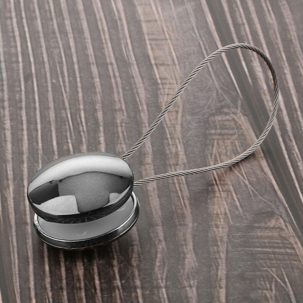 2pcs ABS Round  Curtain Panel Buckle Clips Voile Tiebacks Holdbacks