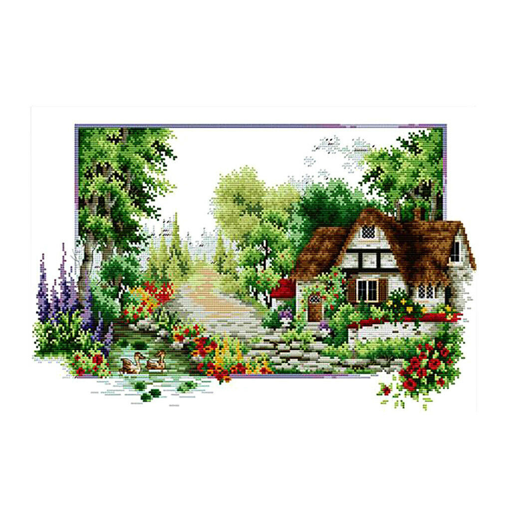 Cross stitch kit, cotton embroidery pictures, embroidery cross stitch kit,