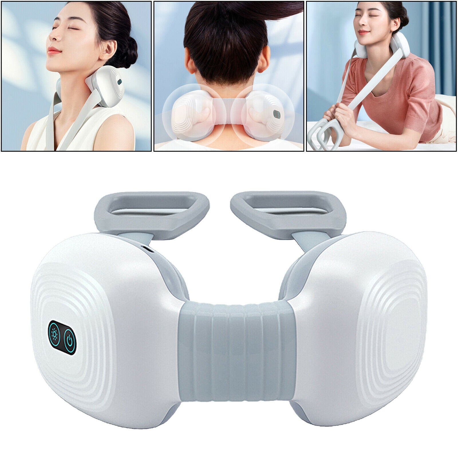 Neck Massager Neck Shoulder Relax Massage for Home Outdoor Office Gifts