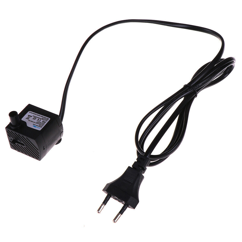 AC 220V Submersible Water Pump Aquarium Fountain Air Fish Pond Tank EU P@.l8