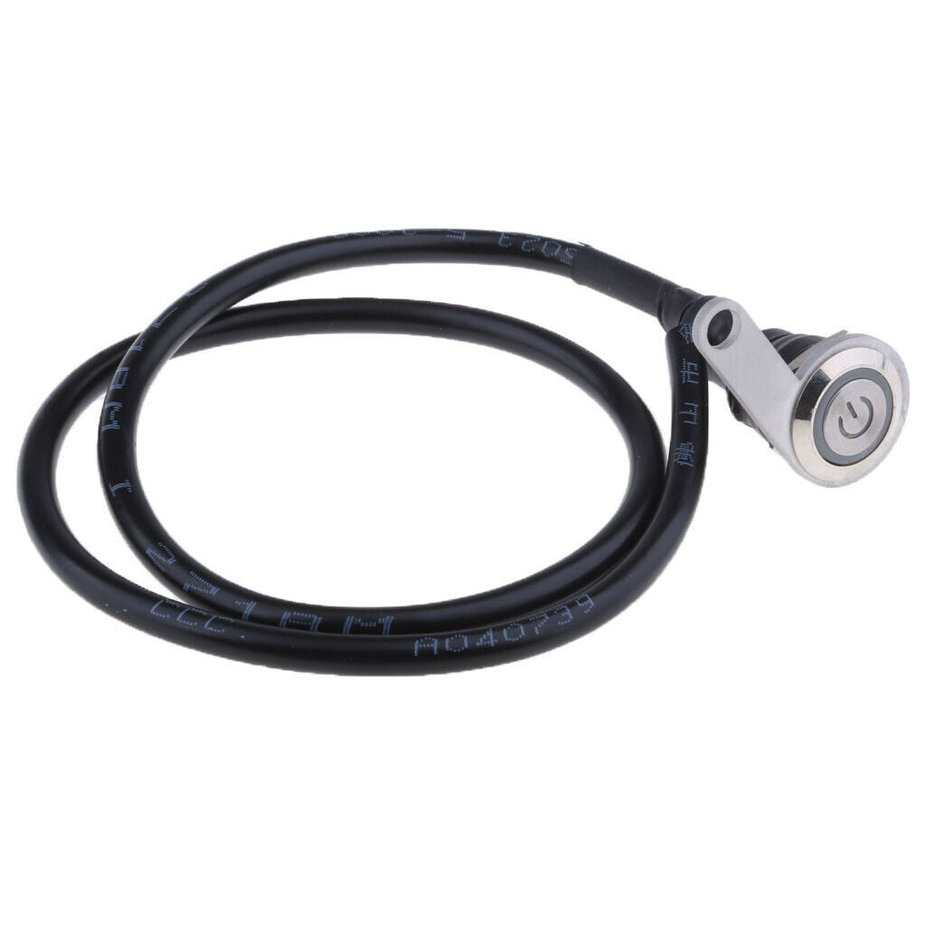 2Pieces 12V Motorcycle LED Handlebar Headlight Foglight Switch Waterproof
