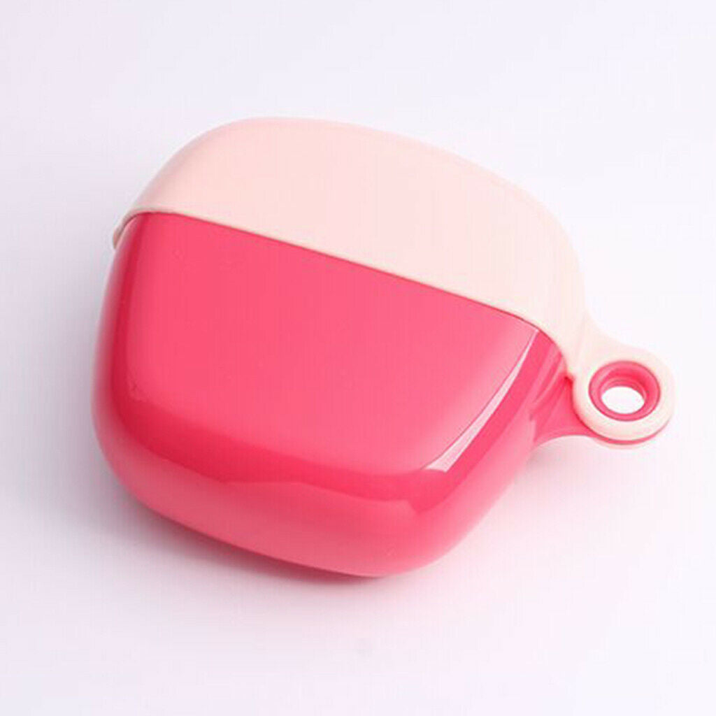 Infant Baby Pacifier Container Holder Dummy Box Travel Storage Case Red