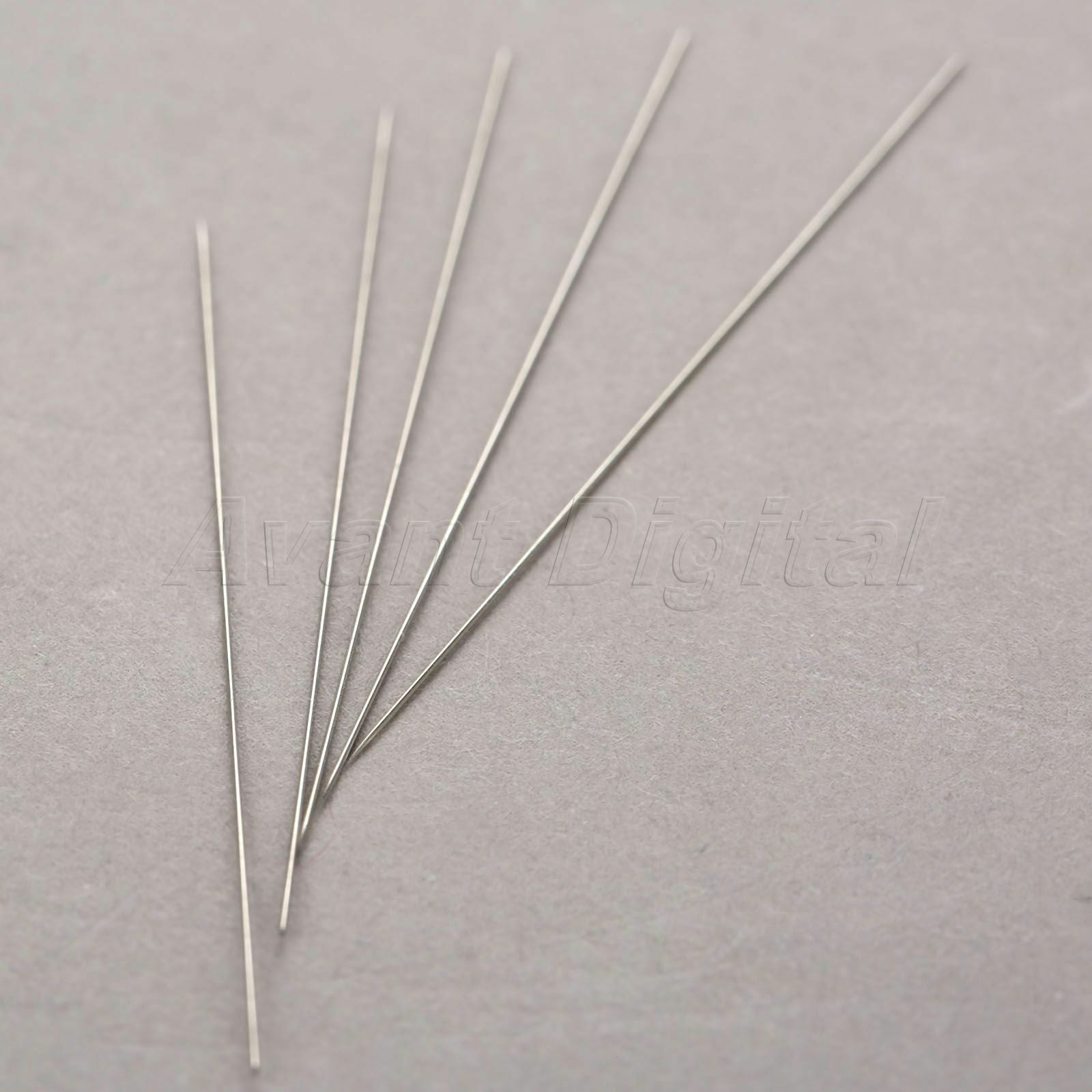 50pcs Professional 0.4mm 1R Eyebrow Tattoo Microblading Needles Stainless Steel