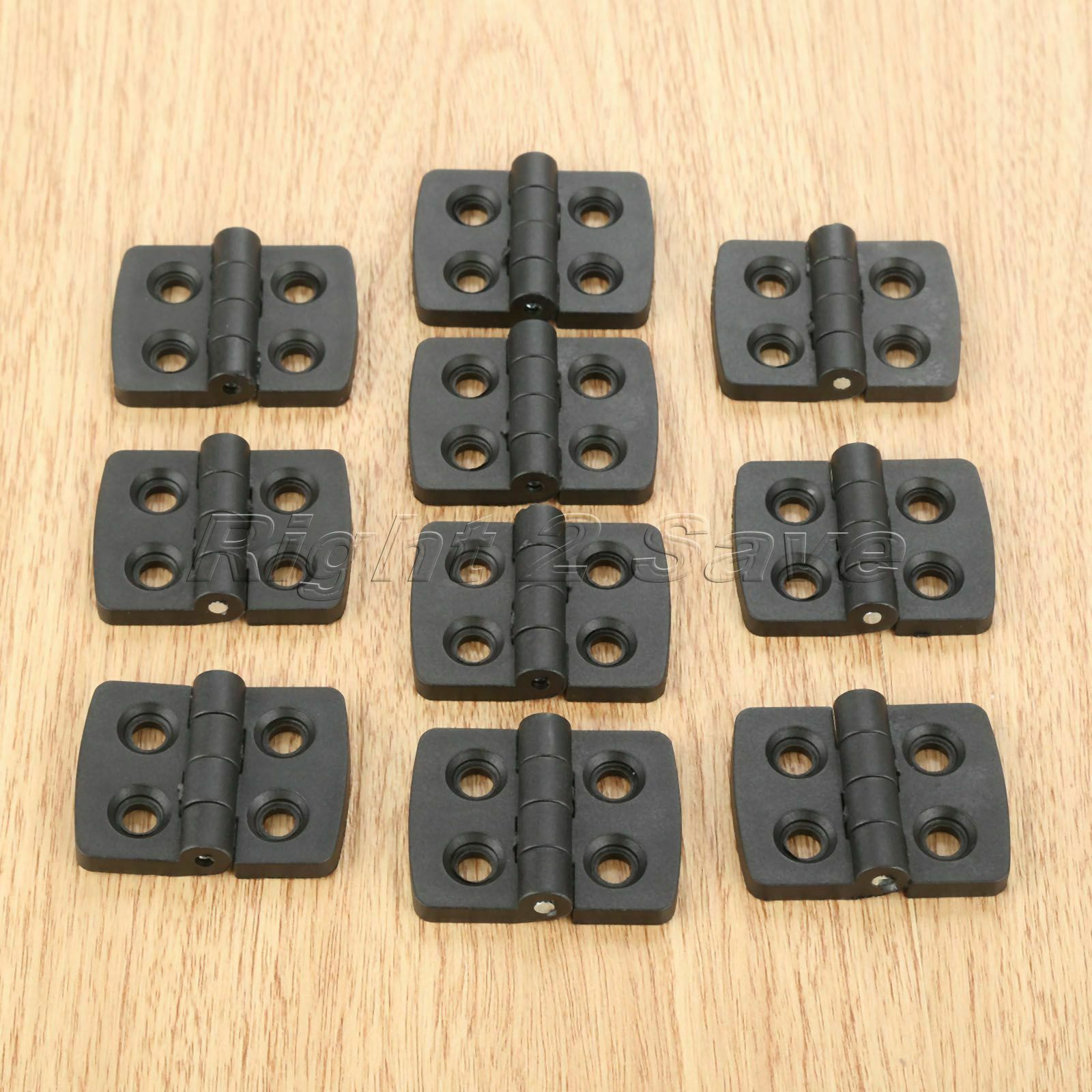 10Pcs Corrosion Resistant Hinges Home Cabinet Box Furniture Parts Easy Install