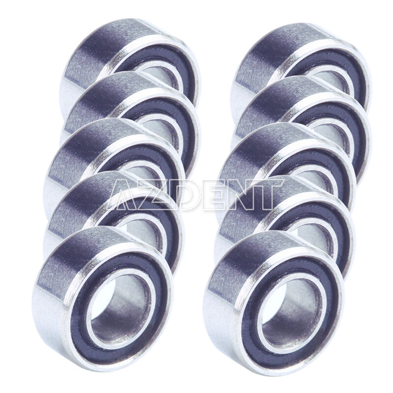 10PCS Dental Ceramic Ball Bearings 3.175*6.35*2.78mm fit High Speed Handpiece