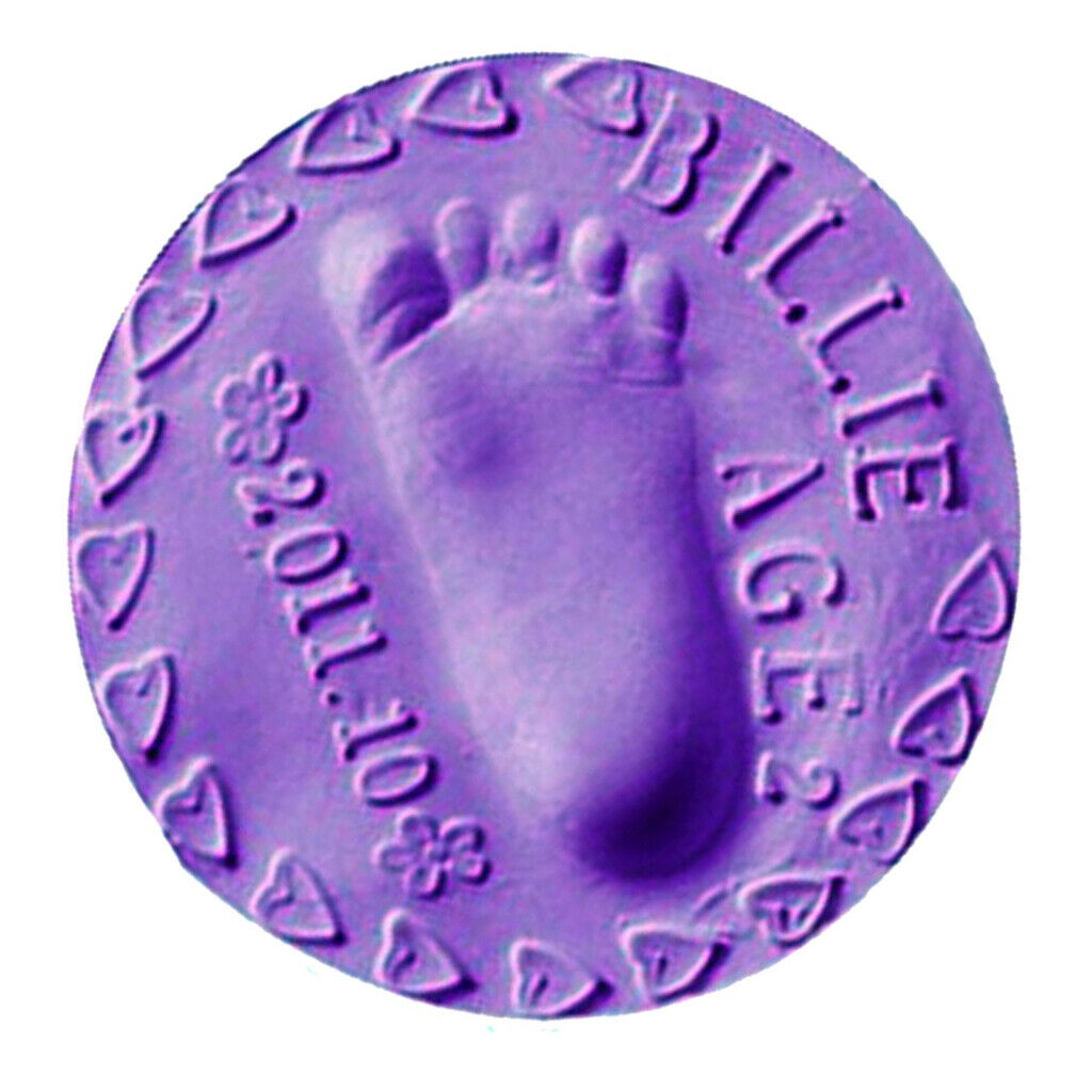 4 Pieces Air Dry Clay Clay Baby Handprint