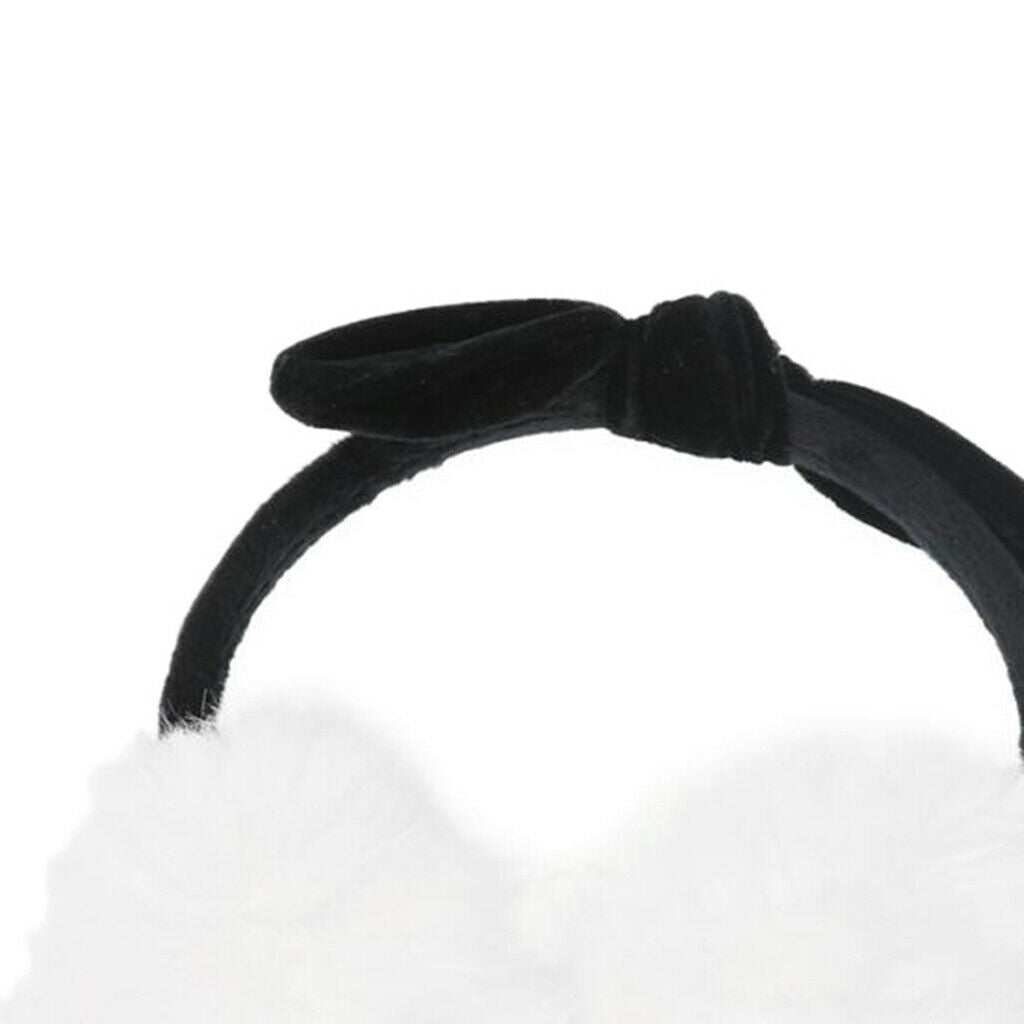 3.5mm Jack Over the Ear Headset Wired Headphone Earpiece Winter Earmuffs