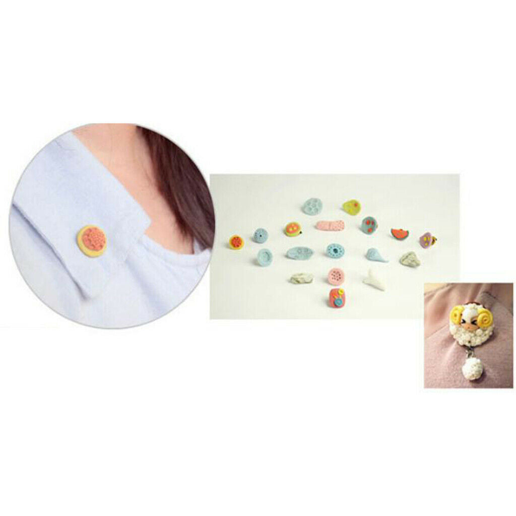 23MM Metal Brooch Base Pins Pin Back Button Parts Pin Disk Base Pad 10 Pcs
