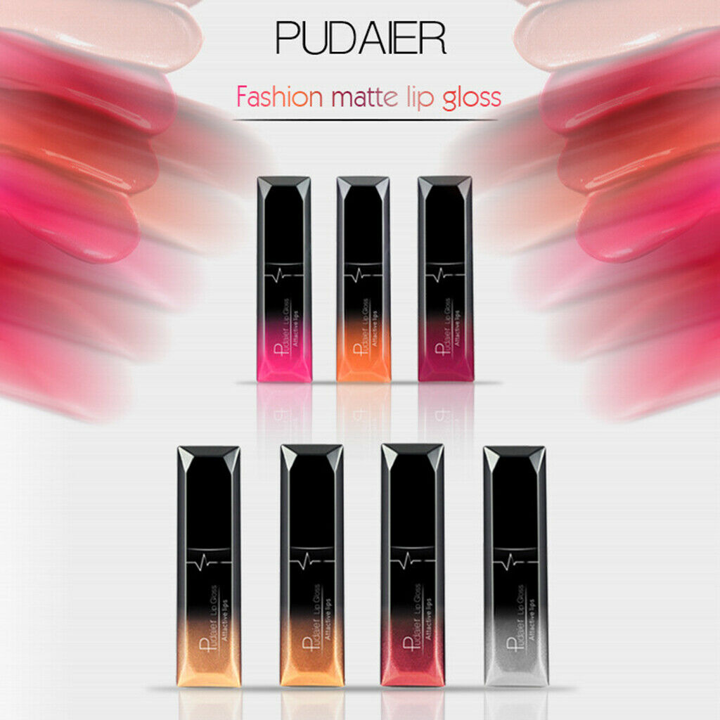 Makeup Lip Gloss Moisturizing Non-Stick Cup Matte Liquid Lipstick Cosmetics - 13