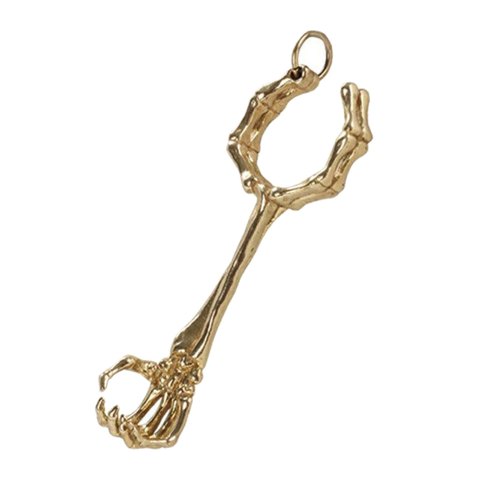 Pure Brass Smoking Holder Ring Cigarette Stand Clip Free Hands Smoking Accessory