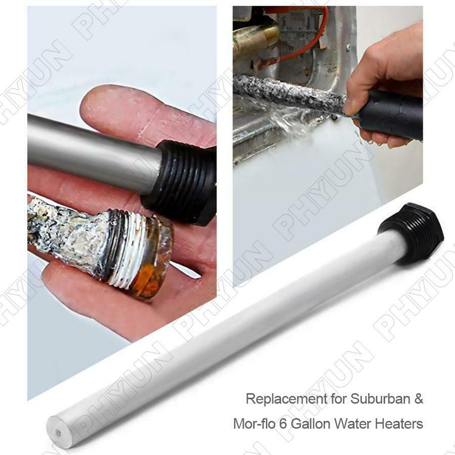 For Suburban & Mor-Flo 6 Gallon Water Heater Tank RV Magnesium Anode Rod 32CM