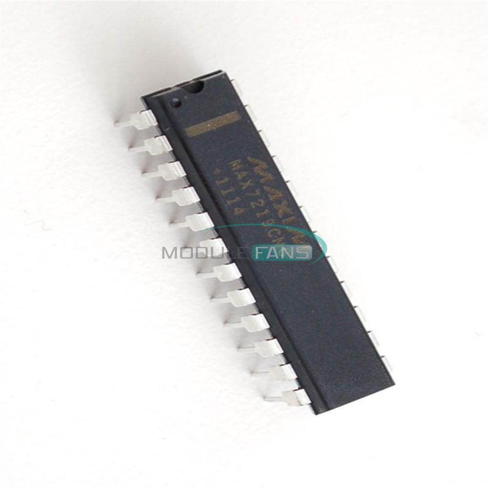 5PCS IC MAX7219CNG MAX7219 DIP-24 DRIVER LED DISPLAY 8DGT DIP