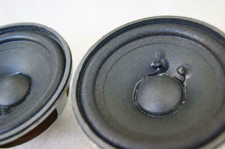 2pcs 3"inch 75MM 3Ω 15W~20W Full frequency Speaker Neodymium Loudspeaker