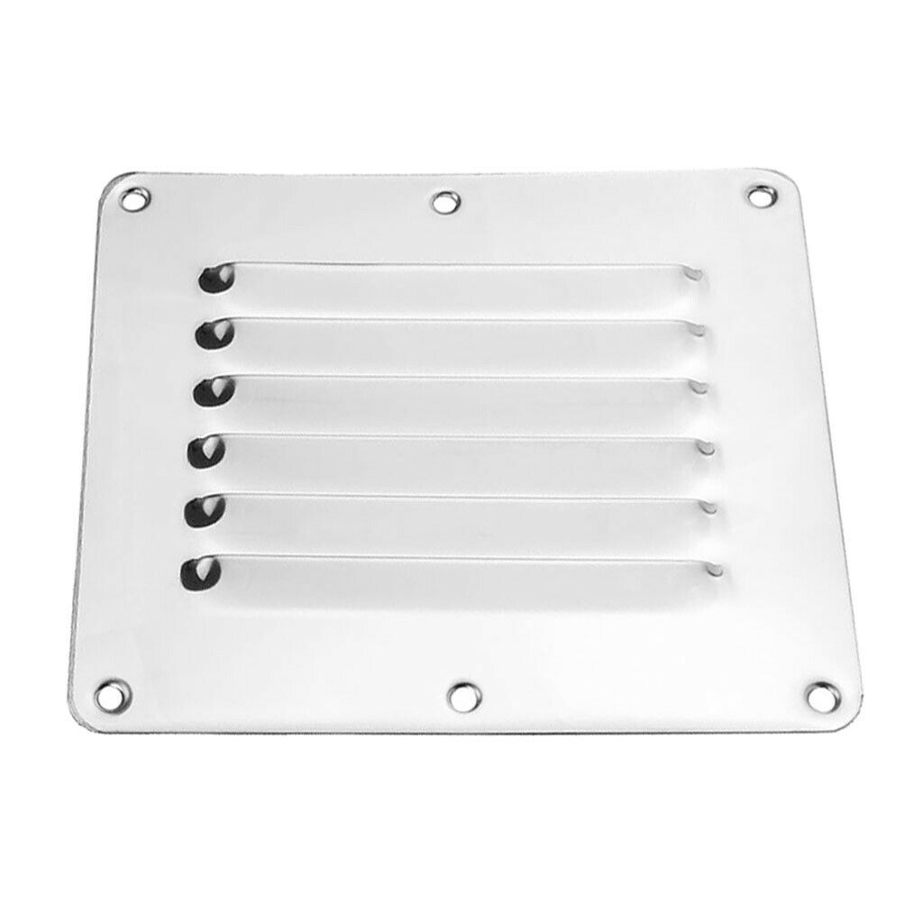 4X Stainless steel ventilation grille ventilation slot ventilation plate