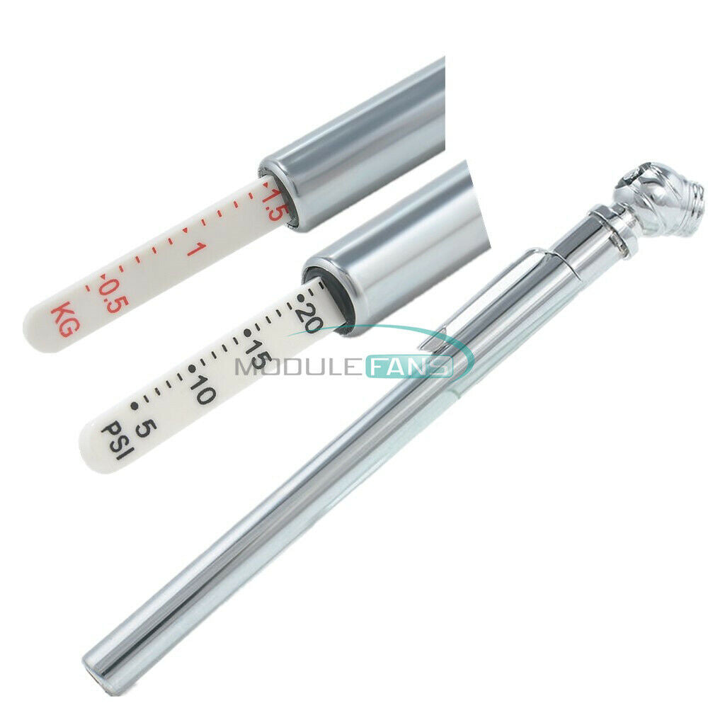 Mini Car Motor Tyre Tire Air Pressure Test Meter Gauge Pen 5-50PSI Auto Vehicle